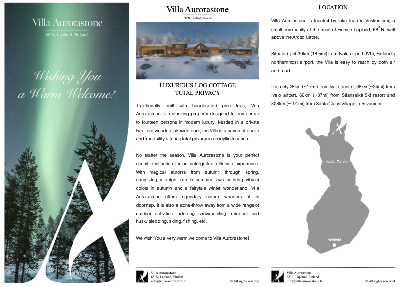 Villa Aurorastone 2024 Snippet